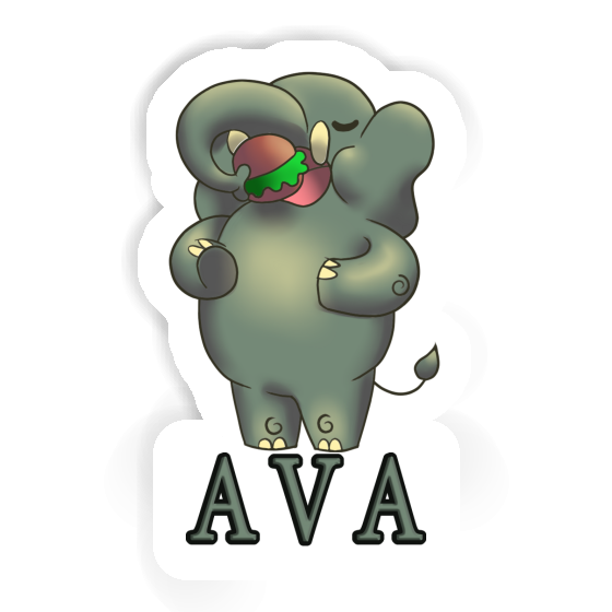 Sticker Ava Elefant Gift package Image