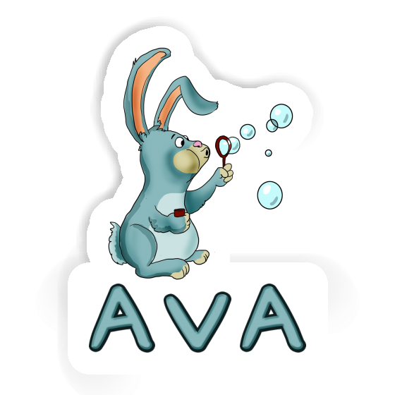 Rabbit Sticker Ava Notebook Rabbit Sticker Ava Gift package Image
