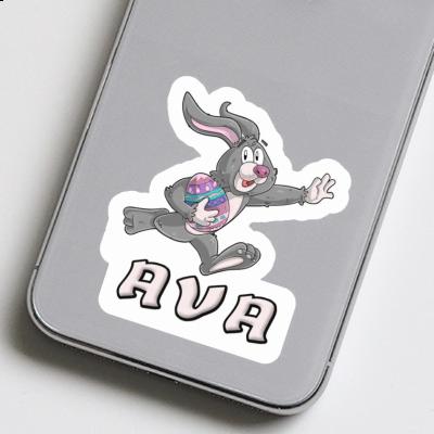 Ava Sticker Rugby rabbit Image