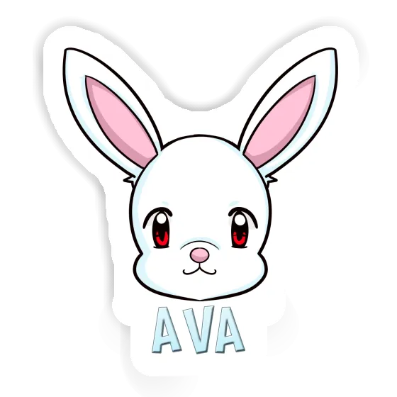 Sticker Rabbithead Ava Notebook Image