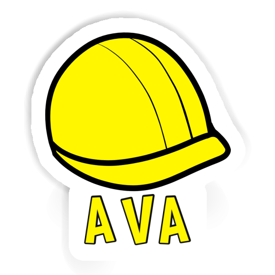 Aufkleber Ava Bauhelm Laptop Image