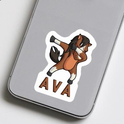Horse Sticker Ava Image