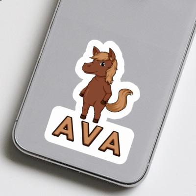 Cheval Autocollant Ava Laptop Image