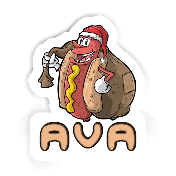 Autocollant Ava Hot-Dog Image