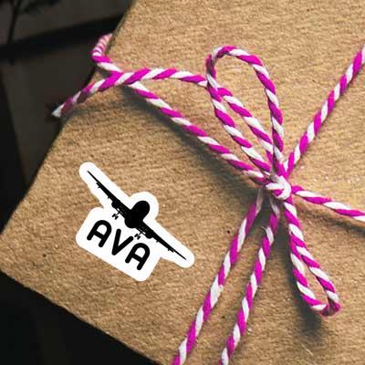 Ava Autocollant Avion Notebook Ava Autocollant Avion Notebook Image