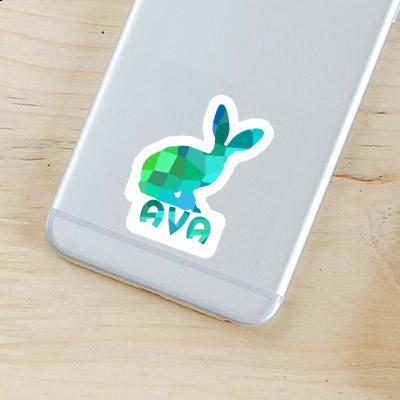 Sticker Ava Rabbit Notebook Image