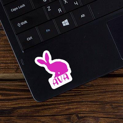 Sticker Rabbit Ava Notebook Image