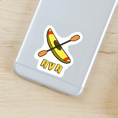 Sticker Ava Canoe Notebook Image