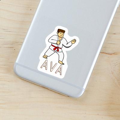 Sticker Karateka Ava Notebook Sticker Karateka Ava Notebook Image
