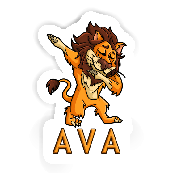 Sticker Löwe Ava Gift package Image