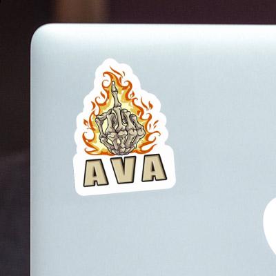 Ava Sticker Middlefinger Gift package Image