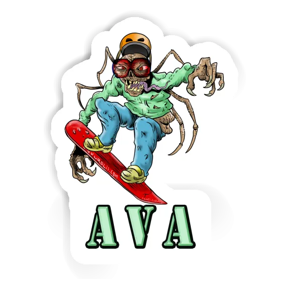 Ava Sticker Boarder Laptop Ava Sticker Boarder Laptop Image