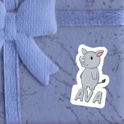 Ava Sticker Nashorn Notebook Ava Sticker Nashorn Gift package Image