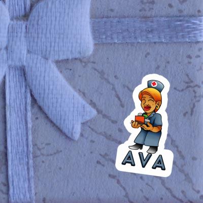 Ava Autocollant Infirmière Notebook Ava Autocollant Infirmière Notebook Image
