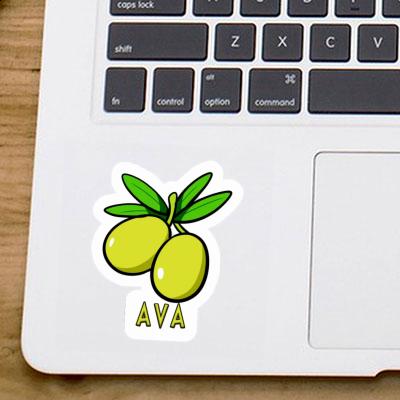 Ava Aufkleber Olive Image
