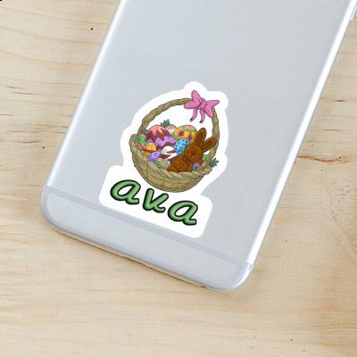 Sticker Easter basket Ava Gift package Image