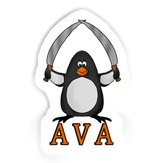 Kampfpinguin Sticker Ava Notebook Kampfpinguin Sticker Ava Gift package Image