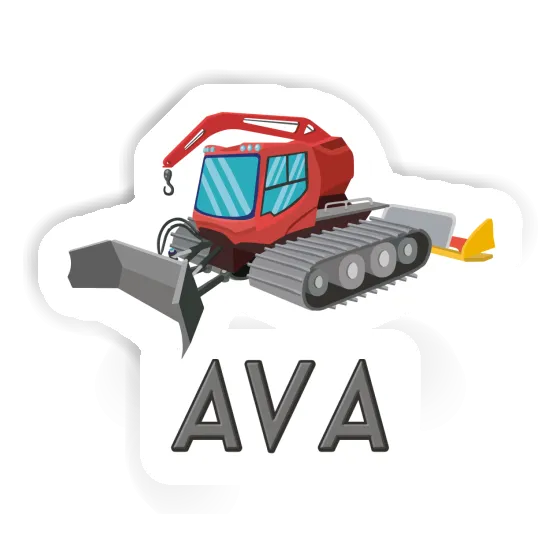Autocollant Dameuse Ava Notebook Image
