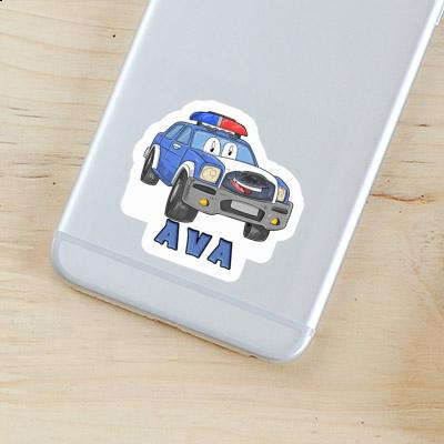 Voiture de police Autocollant Ava Notebook Voiture de police Autocollant Ava Notebook Image