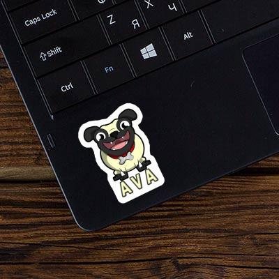 Sticker Ava Mops Notebook Image
