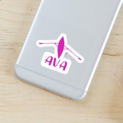 Autocollant Ava Bateau à rames Notebook Autocollant Ava Bateau à rames Gift package Image