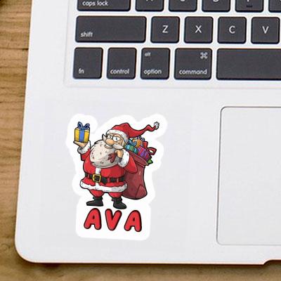 Ava Autocollant Père Noël Image