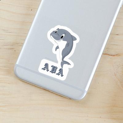 Ava Sticker Shark Notebook Ava Sticker Shark Gift package Image