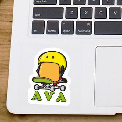 Sticker Ava Egg Laptop Image