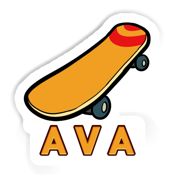 Ava Autocollant Skateboard Image