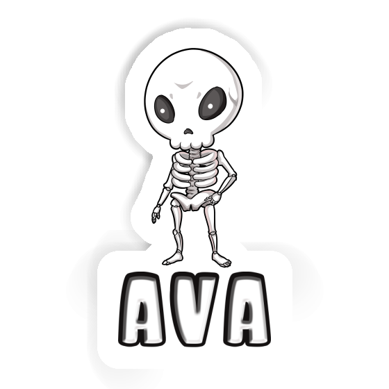 Aufkleber Skelett Ava Gift package Image
