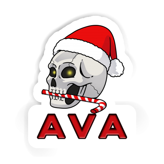 Sticker Ava Totenkopf Gift package Image