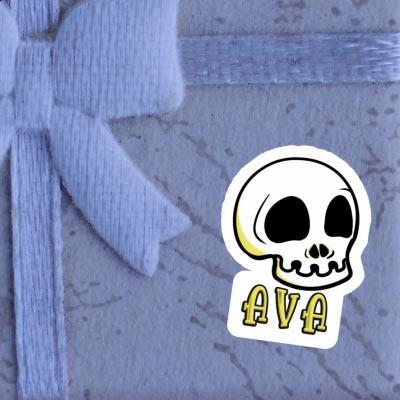 Autocollant Ava Tête de mort Gift package Image