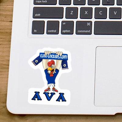 Autocollant Coq Ava Laptop Image