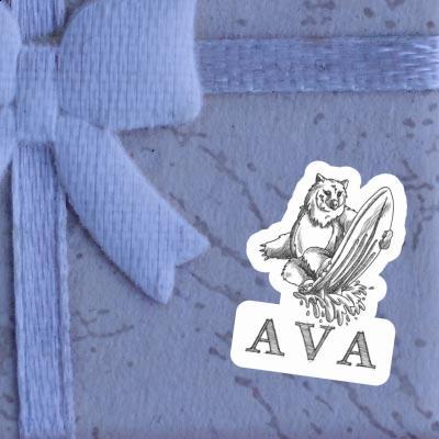 Ava Autocollant Surfeur Ava Autocollant Surfeur Image