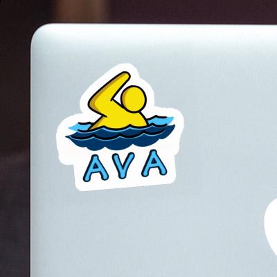 Sticker Ava Swimmer Notebook Sticker Ava Swimmer Notebook Image