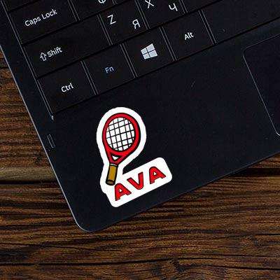 Autocollant Ava Raquette de tennis Laptop Image