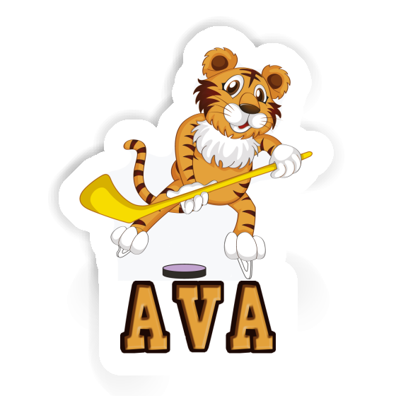 Autocollant Tigre Ava Image