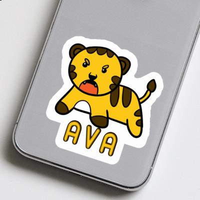 Ava Autocollant Tigre Notebook Ava Autocollant Tigre Notebook Image
