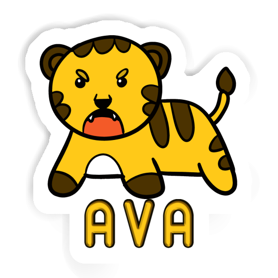 Ava Autocollant Tigre Gift package Image