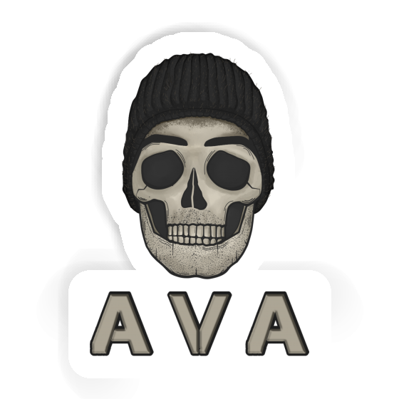 Sticker Ava Totenkopf Image