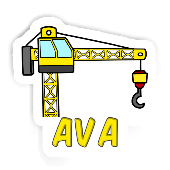 Aufkleber Turmkran Ava Laptop Image