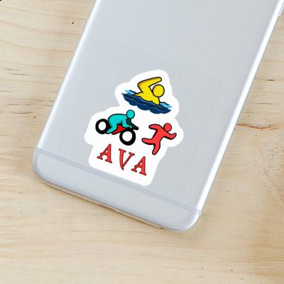 Ava Autocollant Triathlète Notebook Ava Autocollant Triathlète Gift package Image