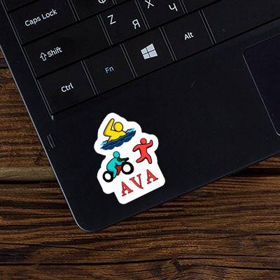 Triathlet Aufkleber Ava Notebook Triathlet Aufkleber Ava Gift package Image