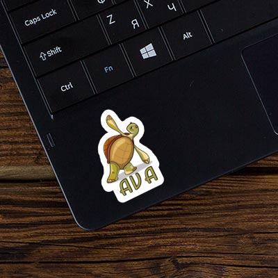 Sticker Ava Yoga-Schildkröte Gift package Image