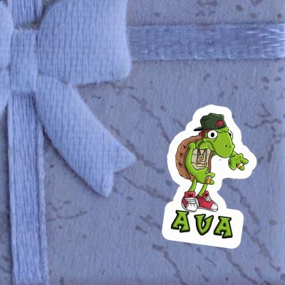 Autocollant Tortue Hip Hop Ava Image