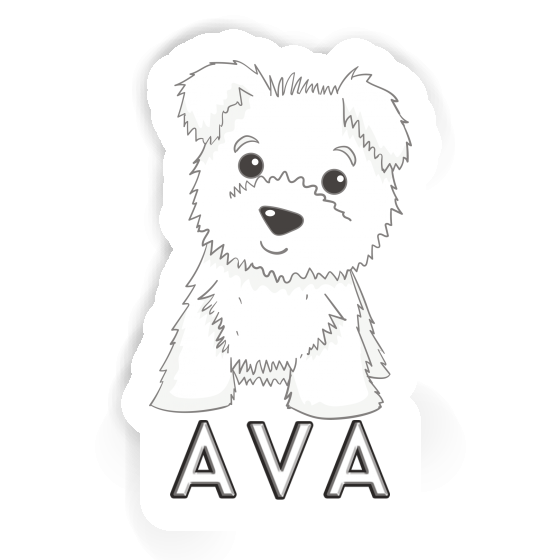 Sticker Westie Ava Laptop Sticker Westie Ava Laptop Image