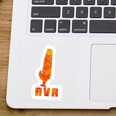 Ava Sticker Windsurfer Image