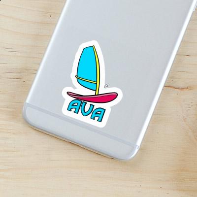 Aufkleber Windsurfbrett Ava Gift package Image