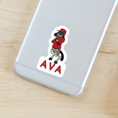 Sticker Zebra Ava Notebook Sticker Zebra Ava Gift package Image