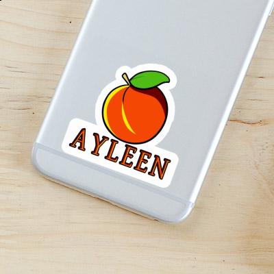 Ayleen Sticker Apricot Notebook Image